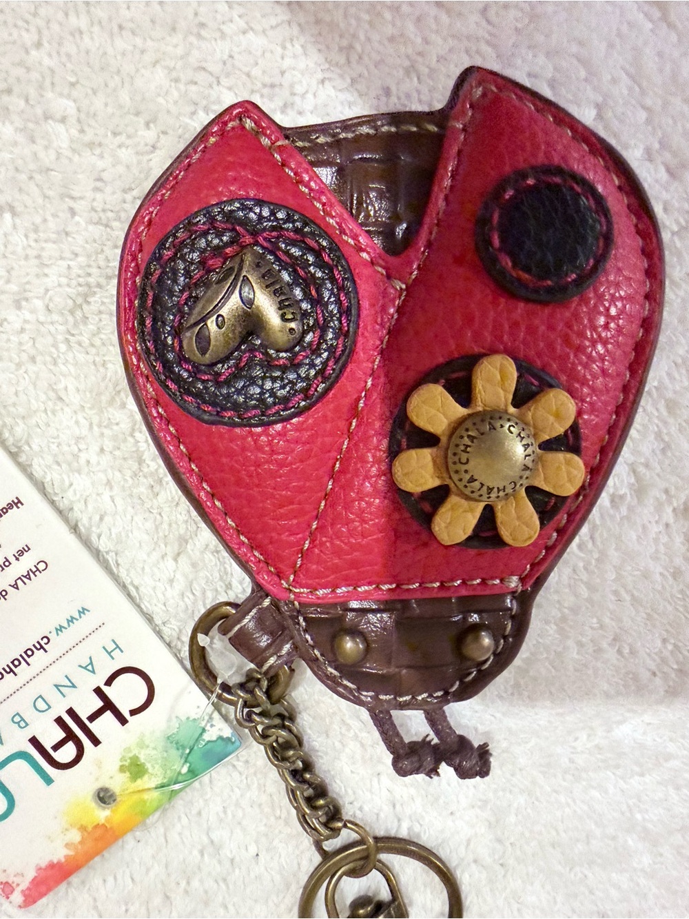 Chala vegan Leather Ladybug - Picture 2 of 4